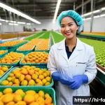 농산물품질관리사 업무 중 빈번한 질문과 답변 - **Prompt:** A diligent Agricultural Product Quality Manager, a woman in her late 30s with profession...